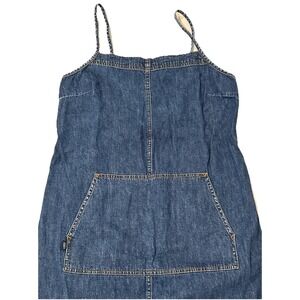 Lauren Jeans Co Vintage Denim Maxi Dress  Petite Medium New With Tags